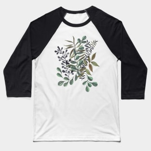 Minty Flora Baseball T-Shirt